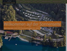 Tablet Screenshot of campingwiesenbek.de